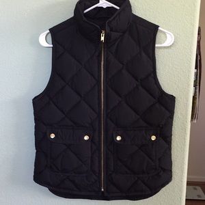 J Crew Excursion Vest in Black